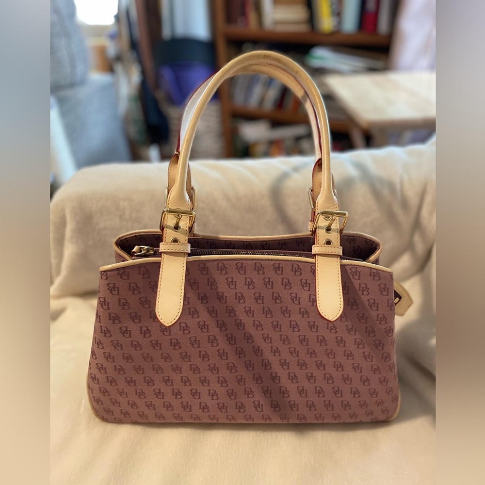 Dooney & Bourke Signature Lavender Shoulder Bag